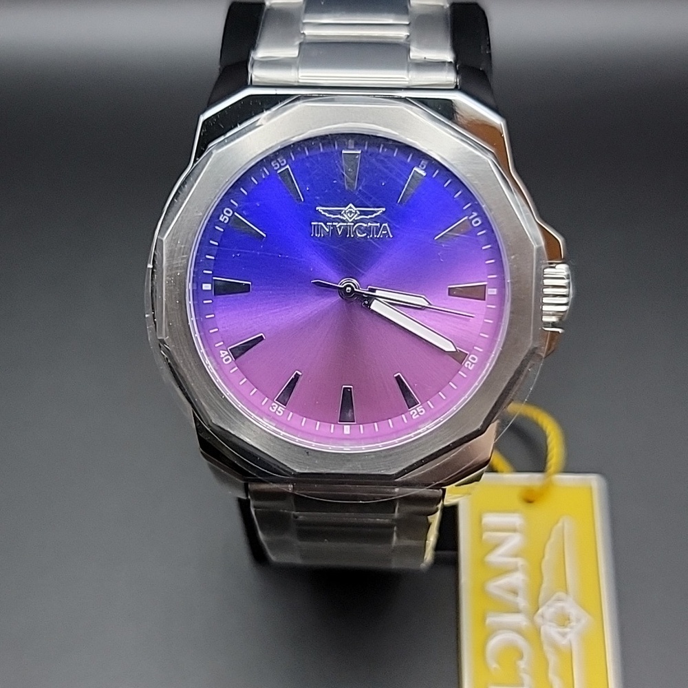 NEW 50981 Invicta Speedway Men's Womens Watch - 42mm Gradient Blue Purple Hombre